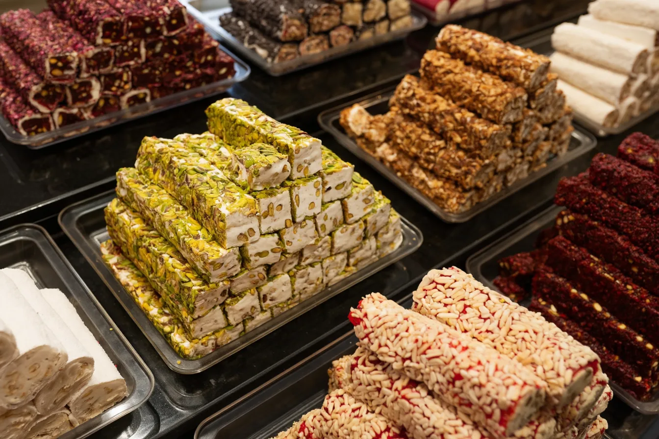 Turkish Delight in der Auslage